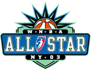 WNBA All-Star Game 2003 Primary Logo iron on transfers for clothing